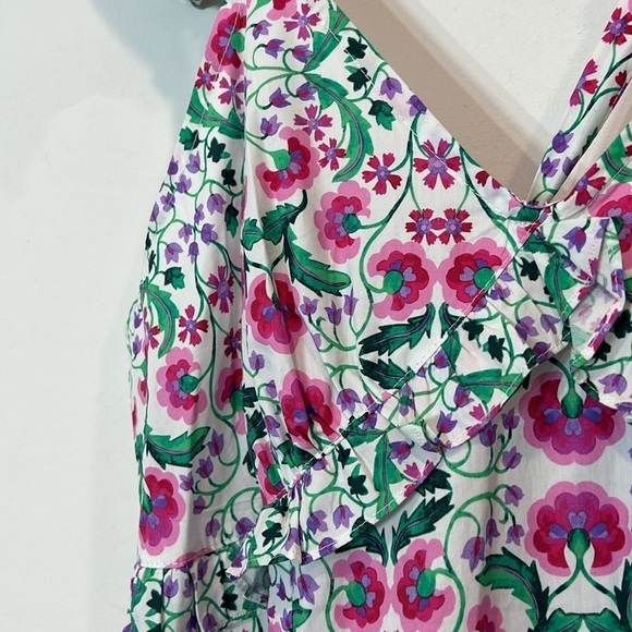 REVOLVE x MISA Los Angeles Morrison Dress in Spring Fuchsia Mix large new w tags - Picture 4 of 13